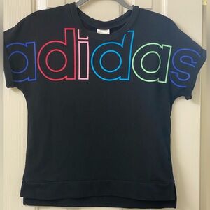 Adidas Kids Tee with Vibrant  Logo Short Sleeve Size XL (16)